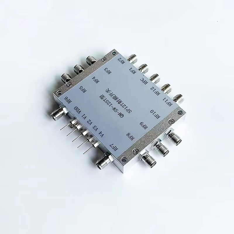 Qm Electronics & Repair Services Photos - QM-SW-12ST 100MHz-6GHz Single-Pole Twelve-Throw R F
