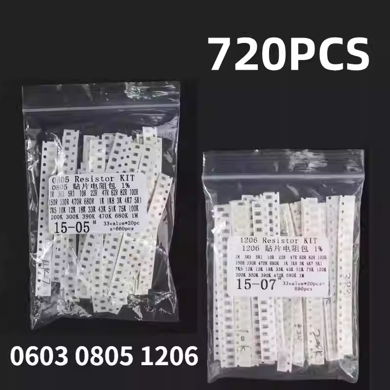 Electronics Repair Engineer - 0603/0805/1206 SMD Capacitor Kit 1pF-10uF 36