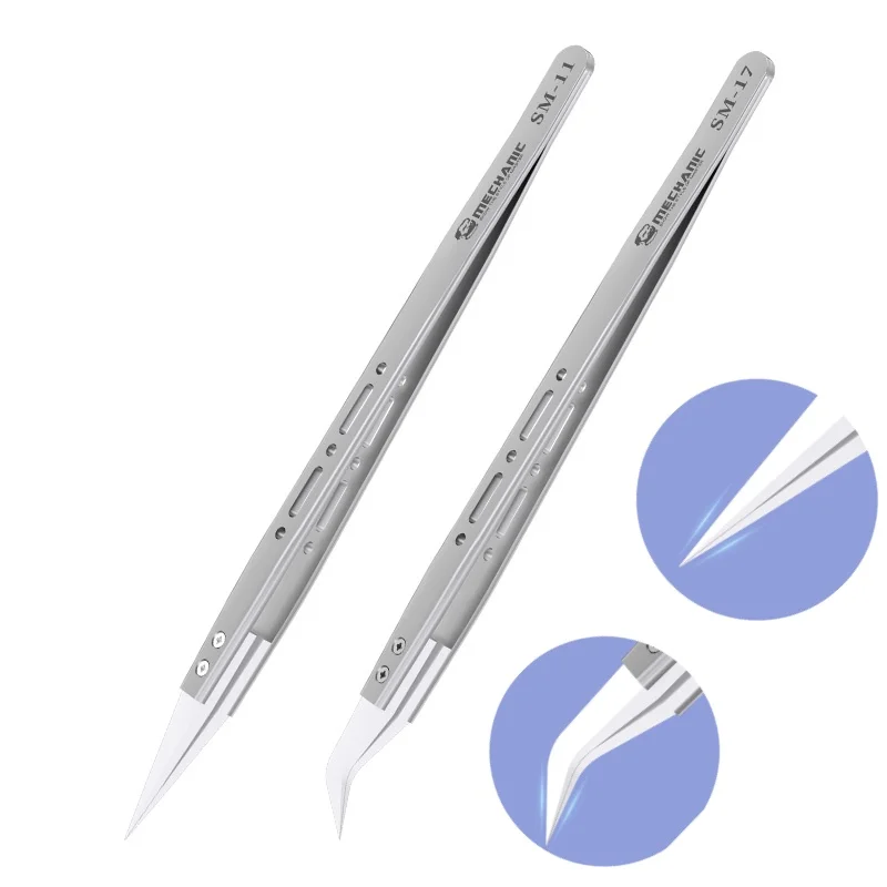 Mechanic S-grade Ceramic Tweez – Electronic Repair Tutorial recenzja i cena