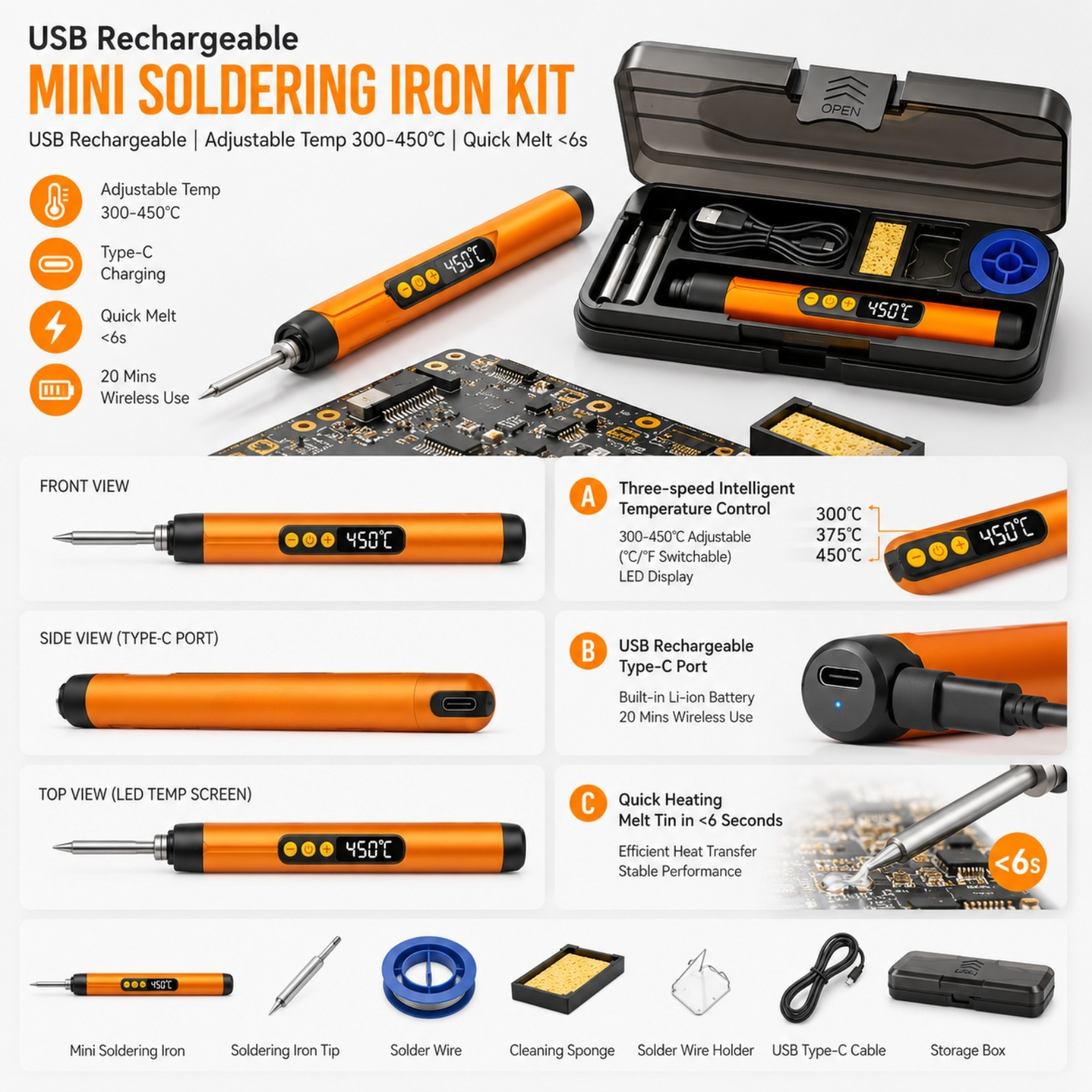 Precision Rechargeable Mini So – Electronic Repair Tutorial recenzja i cena