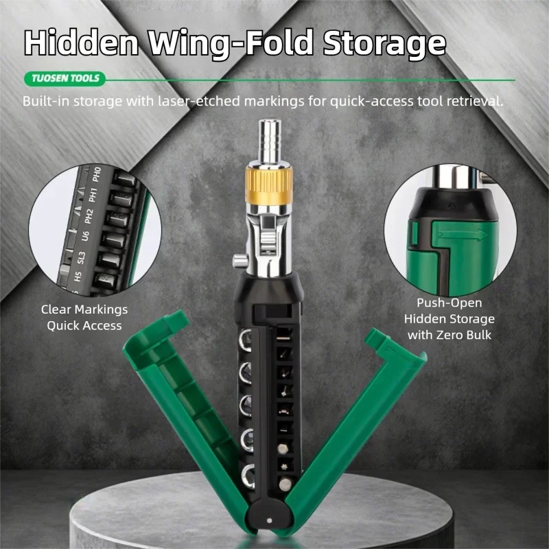 Ratcheting Screwdriver Set wit – Electronic Repair Tutorial recenzja i cena