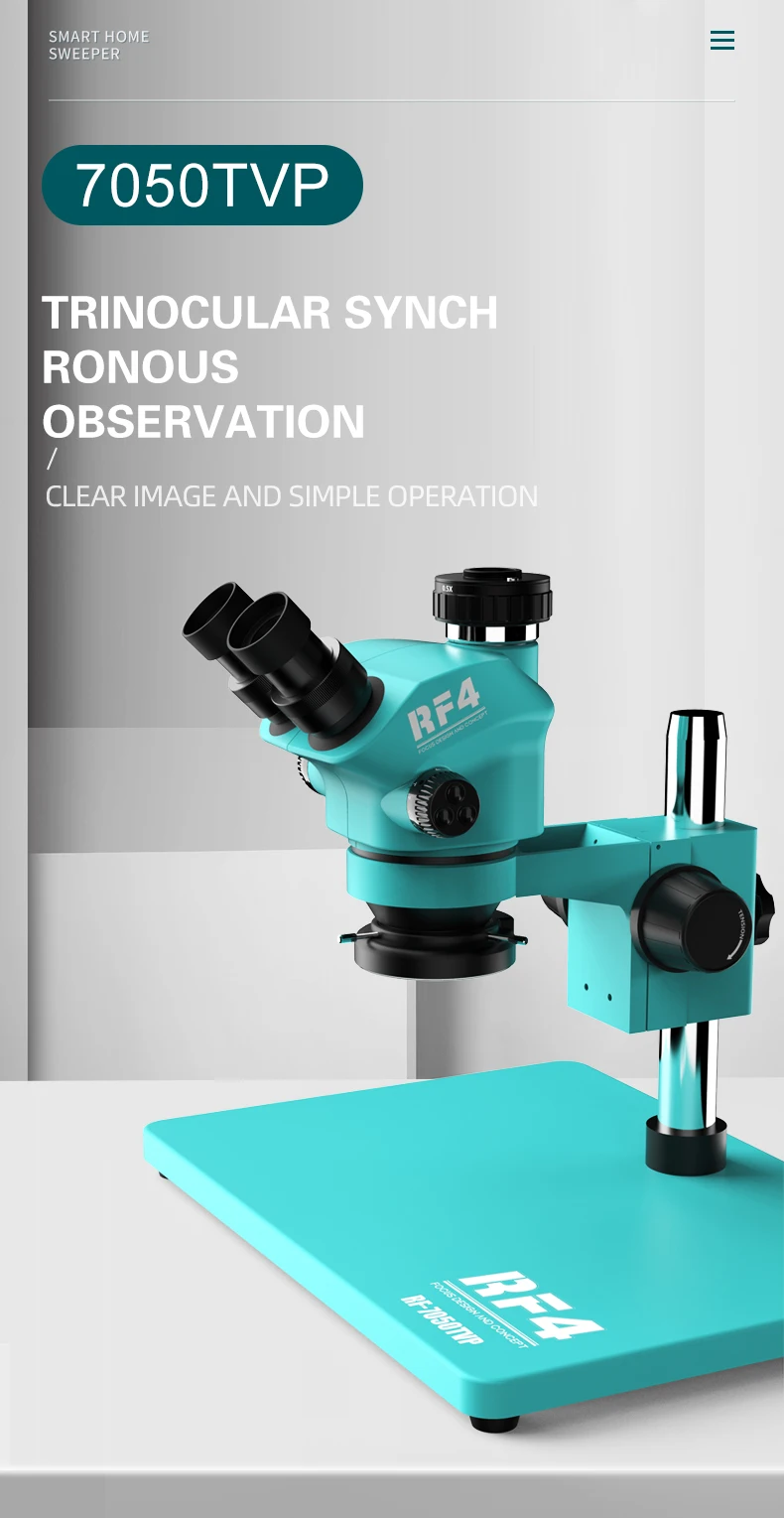 RF4 Microscope Big Base With T – Electronics Repair Engineer recenzja i cena