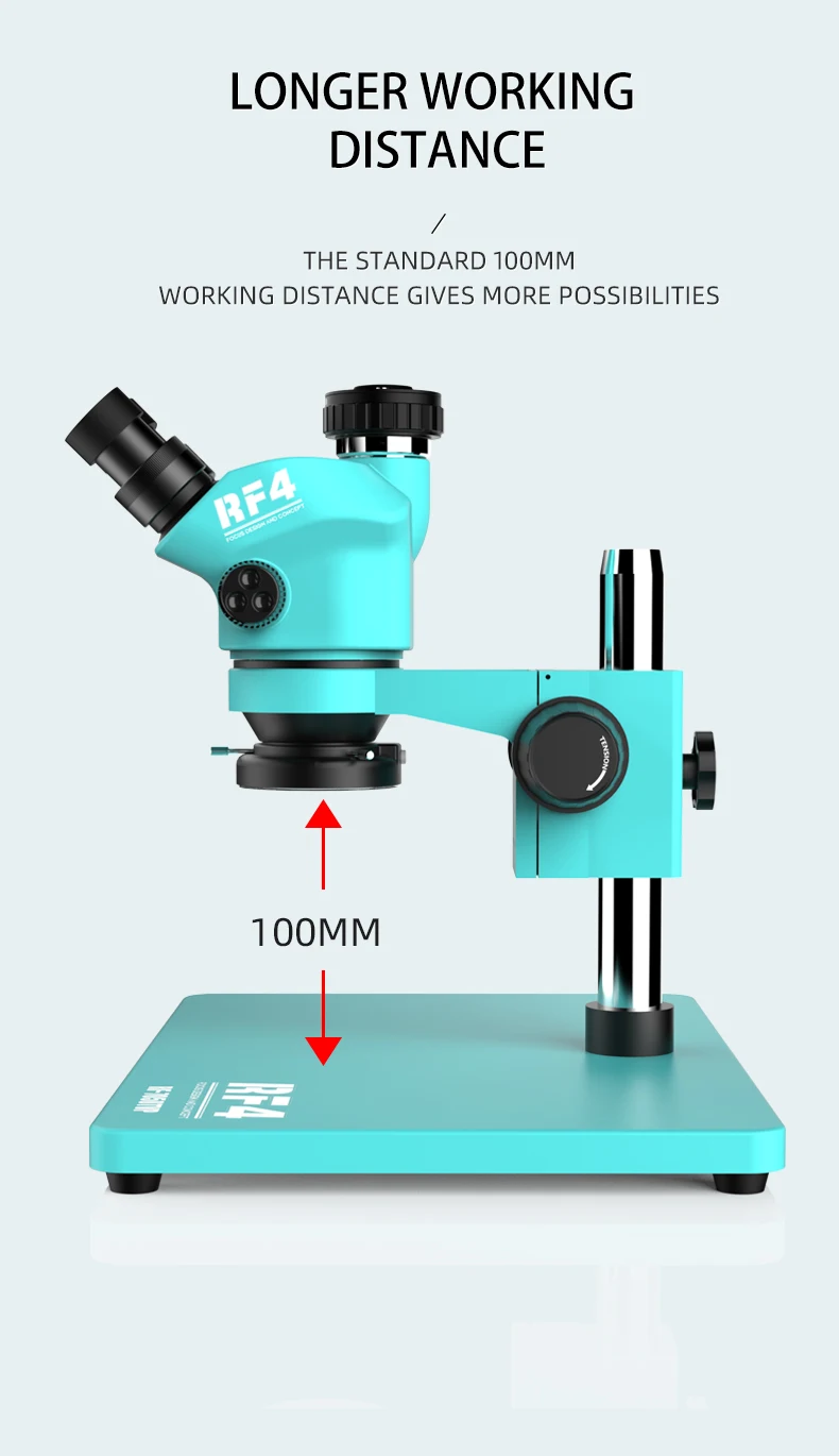 RF4 Microscope Big Base With T – Electronics Repair Engineer recenzja i cena
