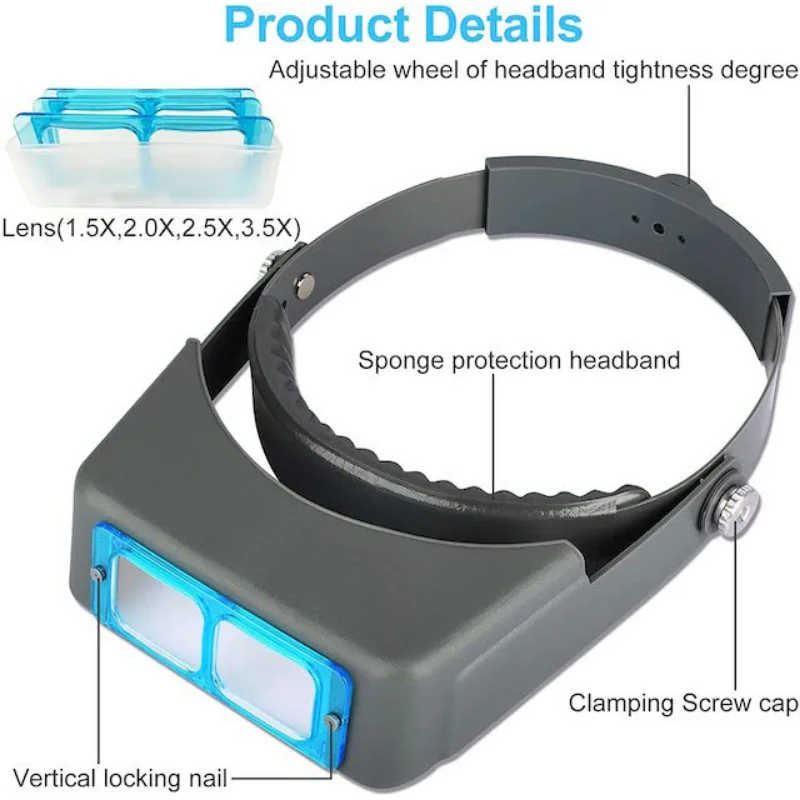 Tungfull Headband Magnifier He – Electronics Repair Glasses recenzja i cena