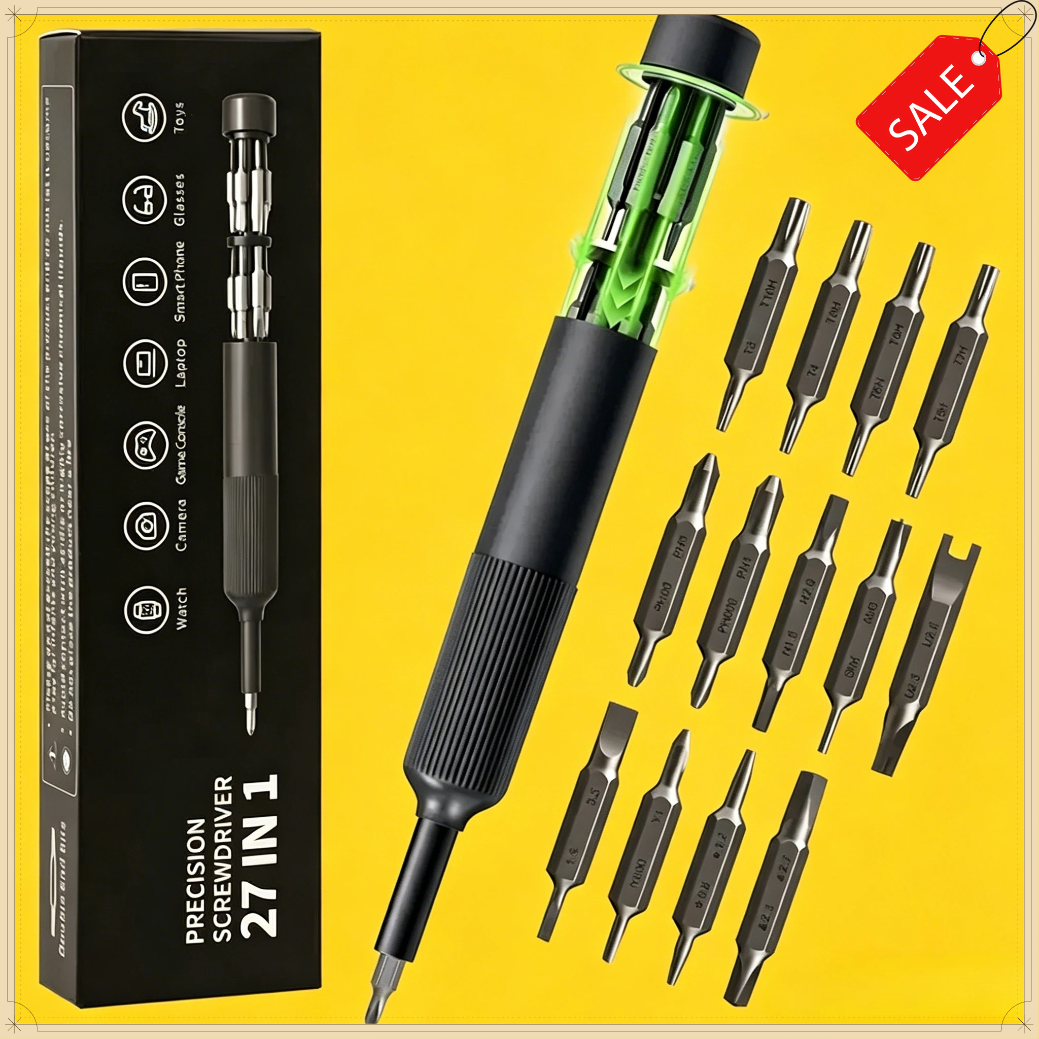 27in1 Mini Pen Type Precision  – Electronics Repair Glasses recenzja i cena