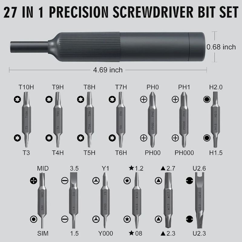 27in1 Mini Pen Type Precision  – Electronics Repair Glasses recenzja i cena