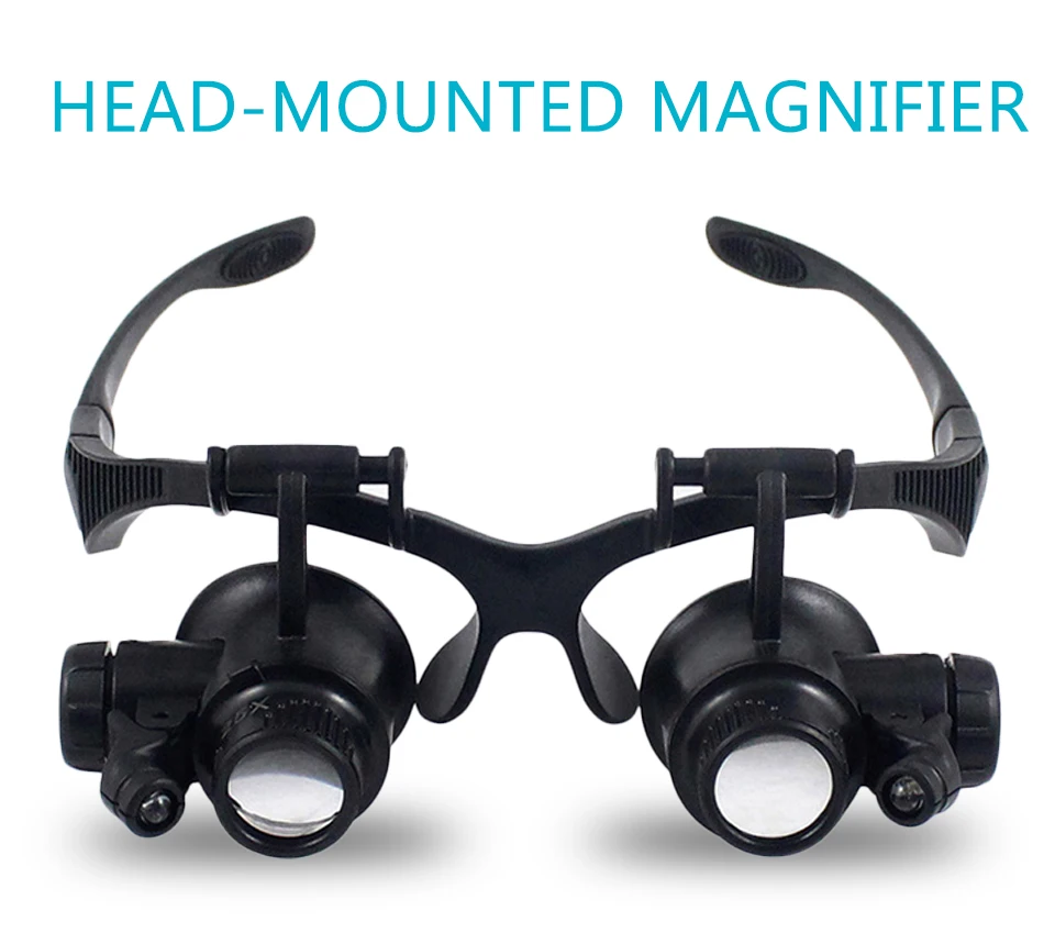 New Headband LED Light Glasses – Electronics Repair Glasses recenzja i cena