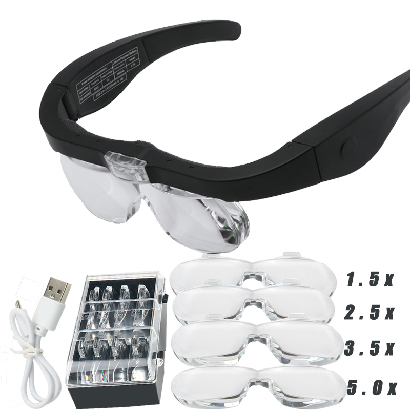Magnifying Glasses Magnifier1. – Electronics Repair Glasses recenzja i cena