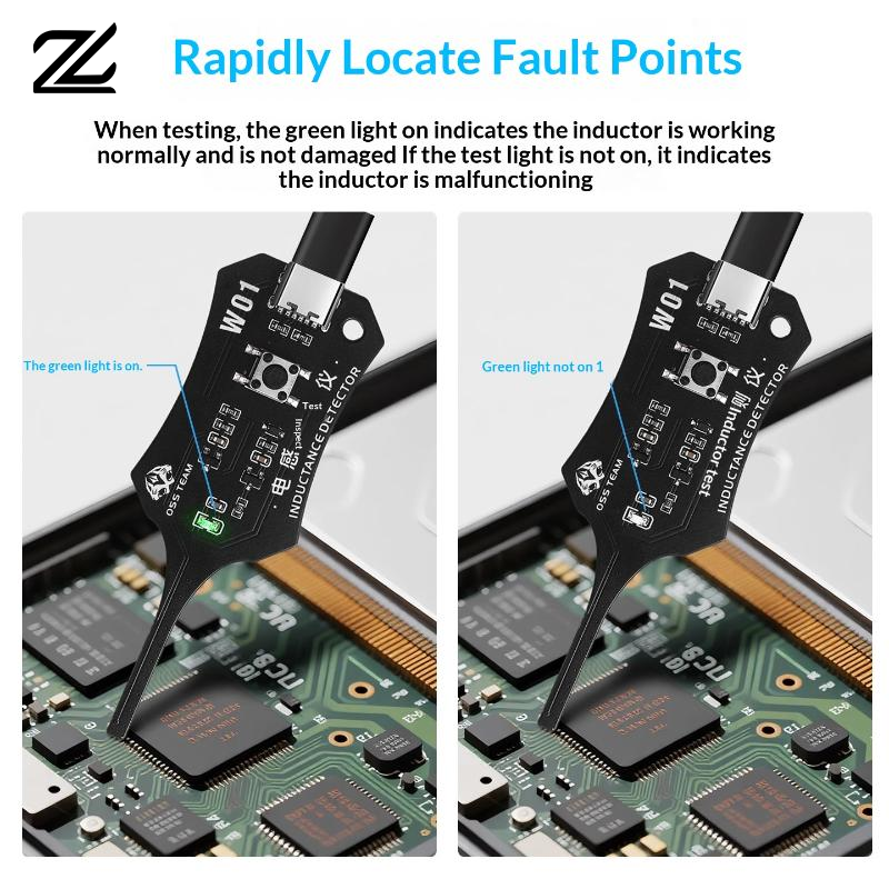 2 in 1 OSS Inductor Detector f – Electronics Repair Engineer recenzja i cena