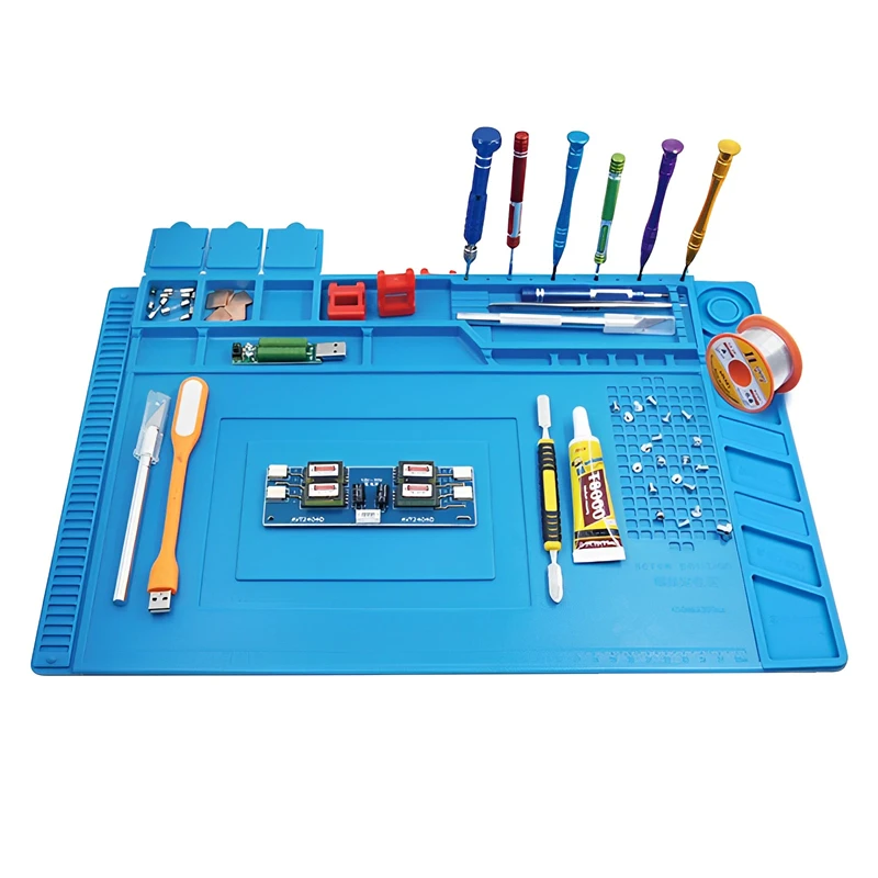 Silicone Soldering Mat ESD Ant – Electronic Repair Tutorial recenzja i cena