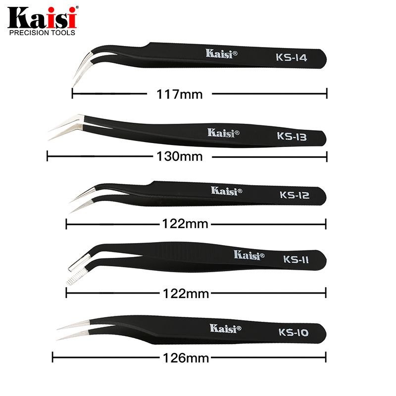14pcs ESD Tweezers set stainle – Electronic Repair Tutorial recenzja i cena