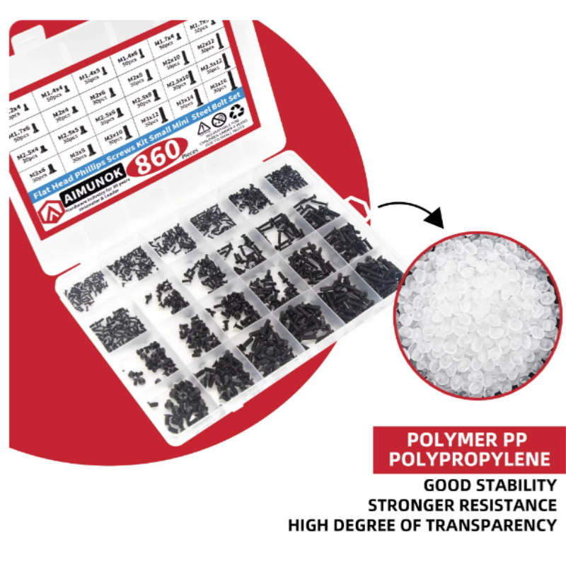 860PCS Small Screws Assortment – Electronics Repair Glasses recenzja i cena