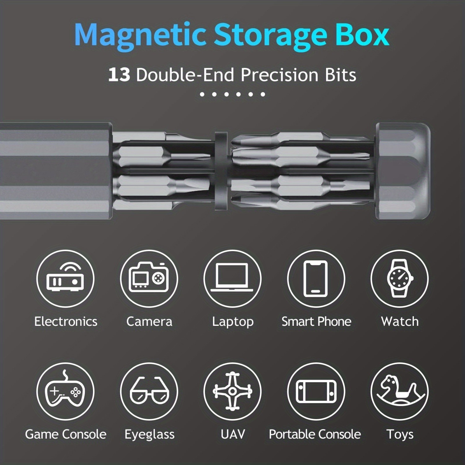 27 in 1 precision screwdriver  – Electronics Repair Glasses recenzja i cena